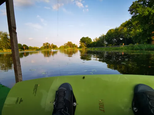 Warsaw Trying Wake Surf