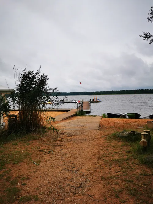 Lilaste Lake by Bike