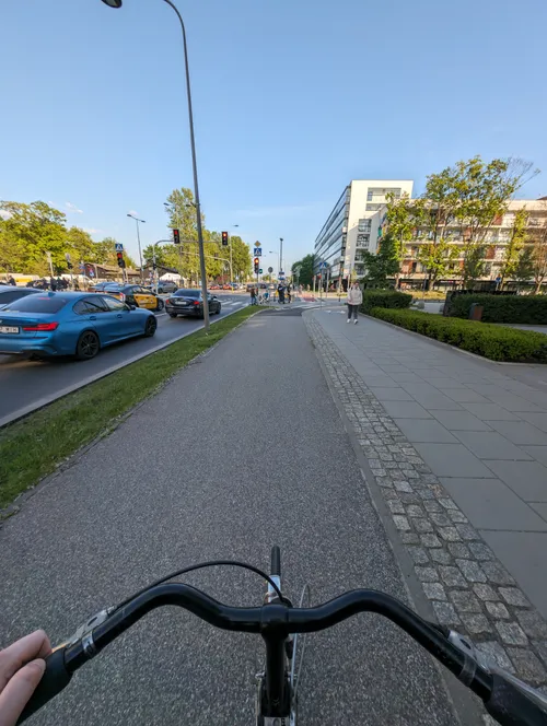 Warsaw to Konstacin Jeziorny by Bike